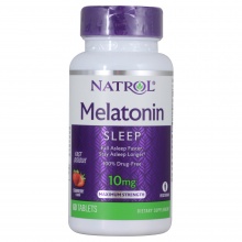 Антиоксидант Natrol Melatonin 10 mg 60 таблеток