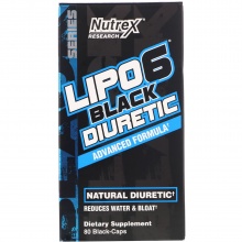 Жиросжигатель Nutrex LIPO-6 BLACK DIURETIC 80 капсул